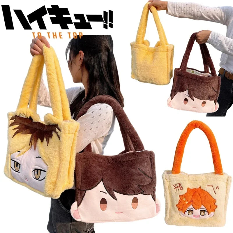 Bolsa Pelúcia Tote Bag Haikyuu!!