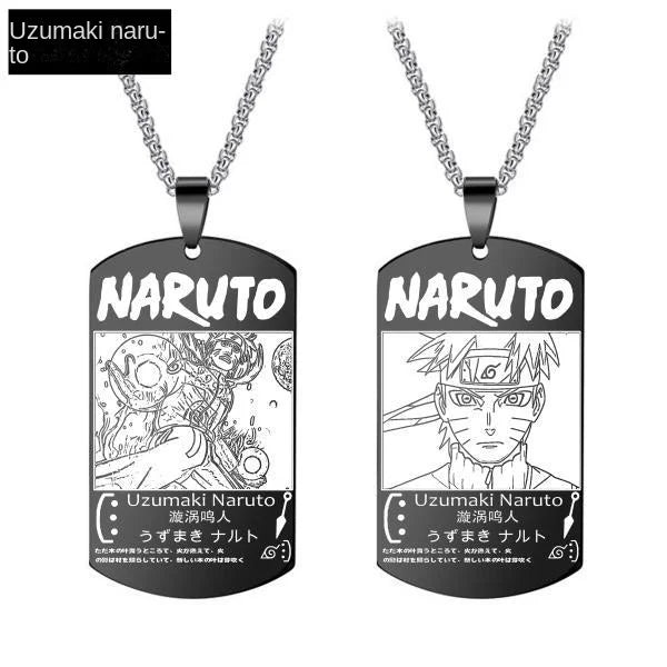 COLAR DOG TAG NARUTO UZUMAKI