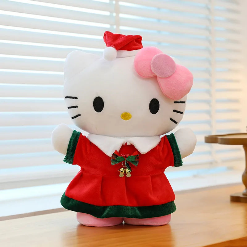 Pelúcia Natalina 35cm Sanrio Cat