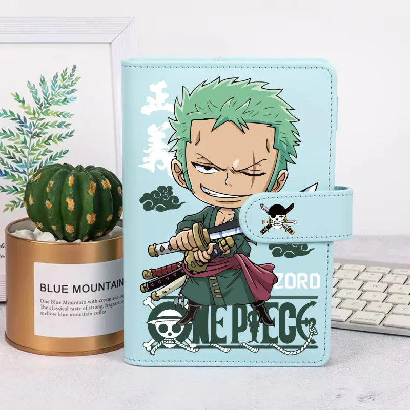 Caderneta Náutico One Piece - Luffy & Zoro Edição Q Version