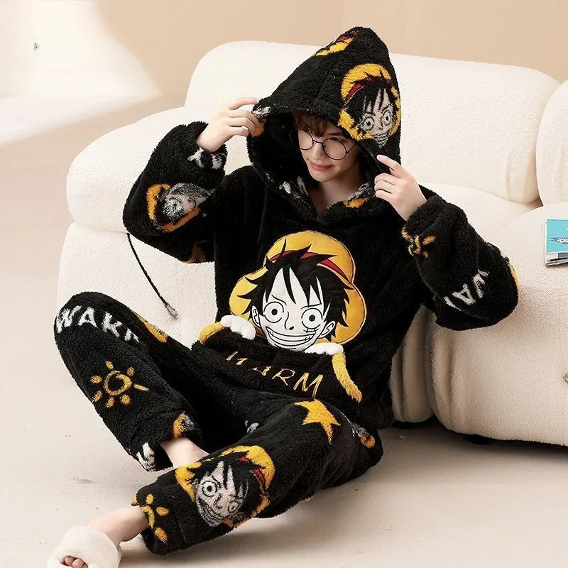 PIJAMA PELÚCIA WARM LUFFY