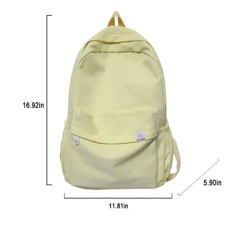 MOCHILA CASUAL SIMPLES PASTEL