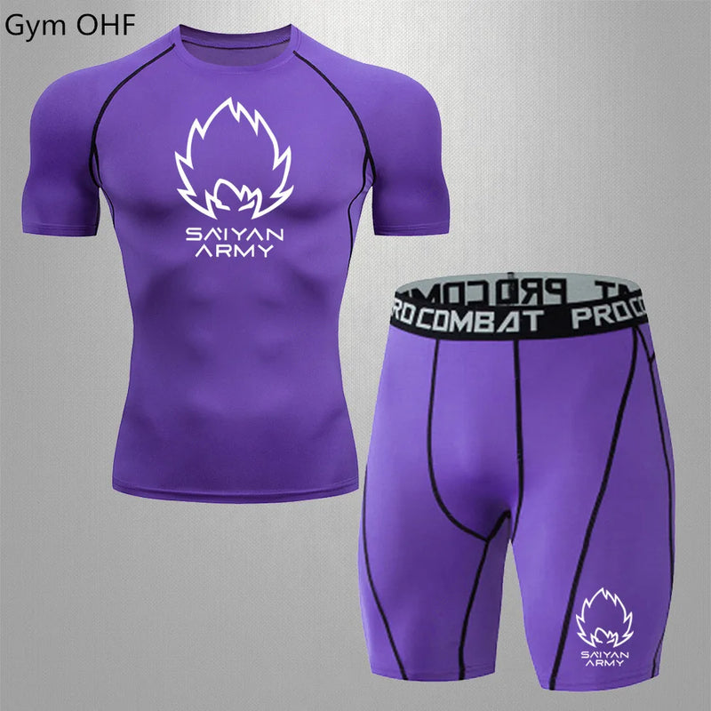 Conjunto Compressão DryFit Dragon Ball