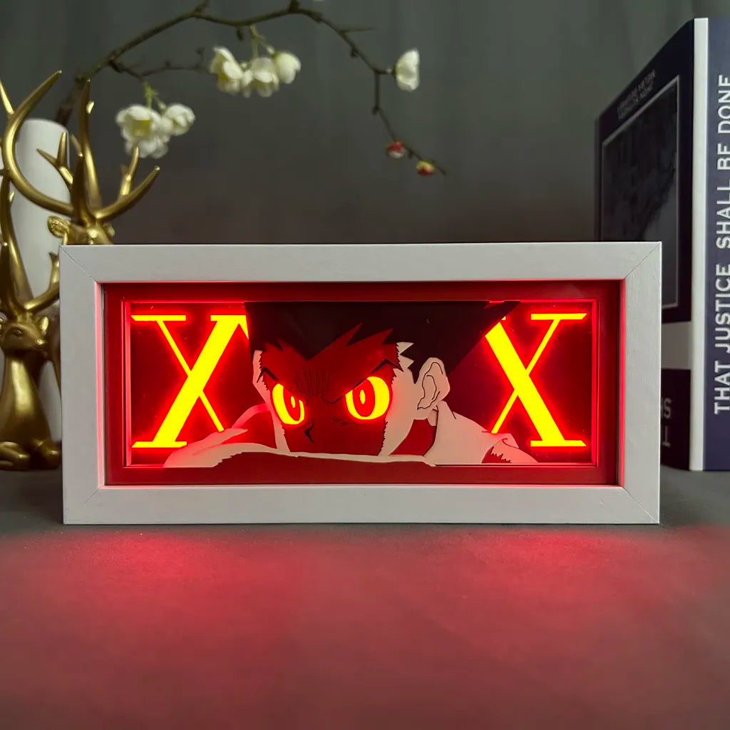 Quadro Luminoso Gon x Hisoka