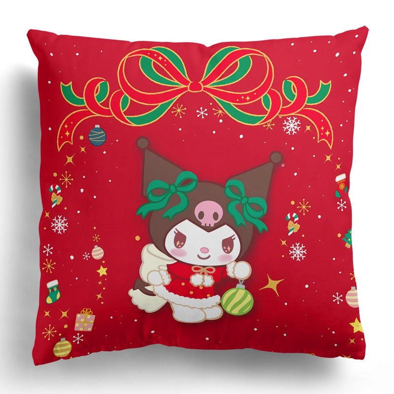 Almofada de Natal Sanrio Kawaii – Hello Kitty, Kuromi & Cinnamon Roll