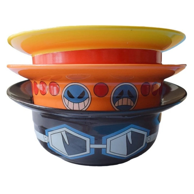 TIGELA BOWL ONE PIECE - ACE, SABO & LUFFY