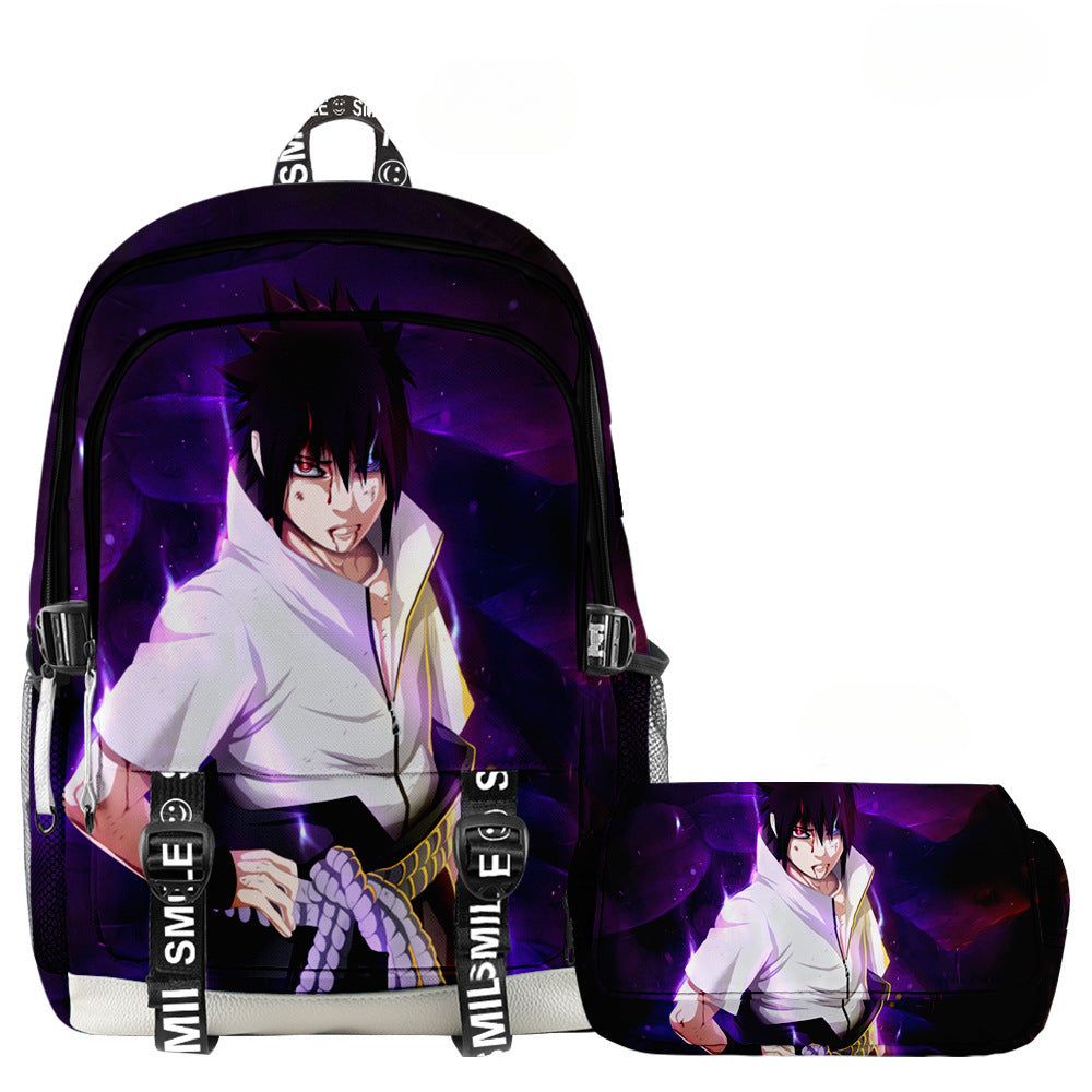 Mochila Naruto + Estojo (Brinde)