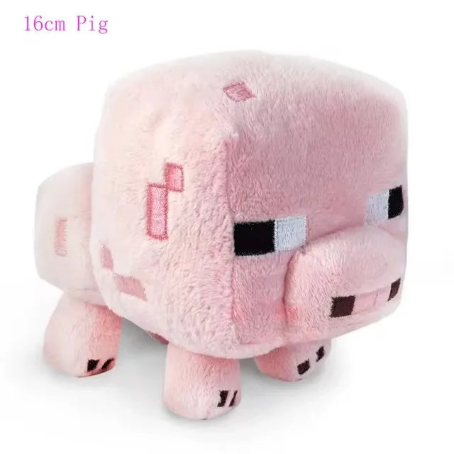 Pelúcia Porquinho Minecraft (16cm)