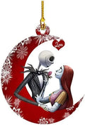 Pendente Natalino Jack e Sally