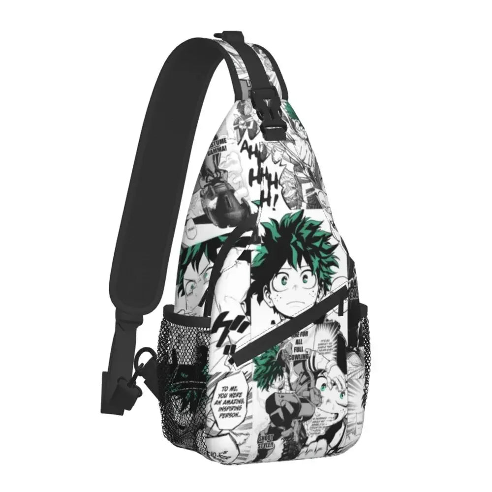 Mochila Compacta Moderna 2 em 1 My Hero Academia