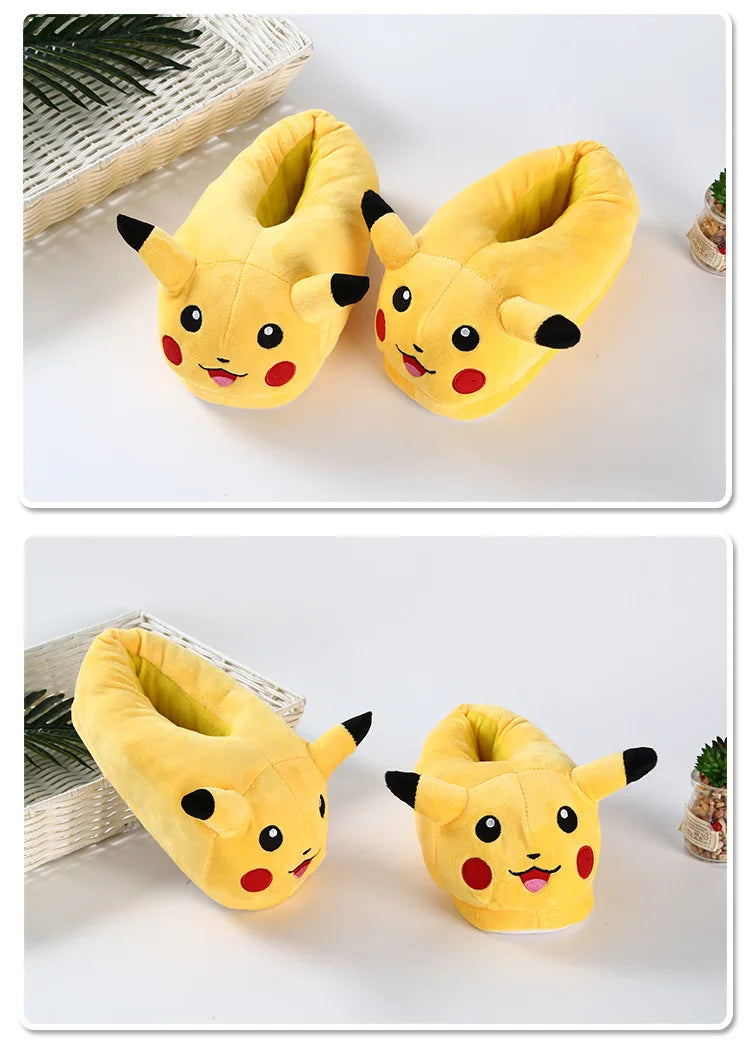 Chinelinho Puf Pikachu Infantil