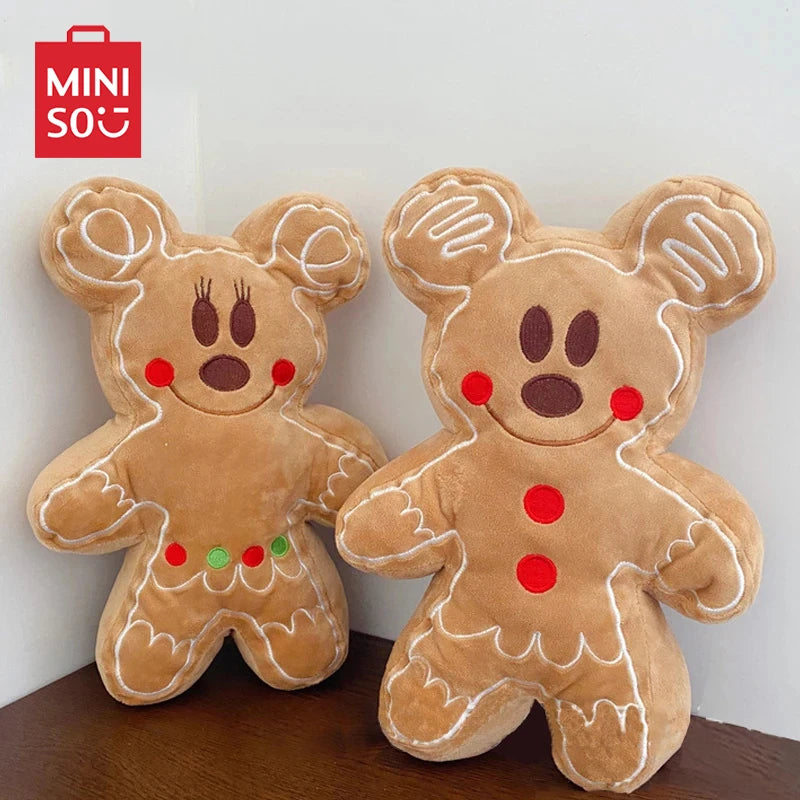 Pelúcia Mickey e Minnie Biscoitinho de Natal