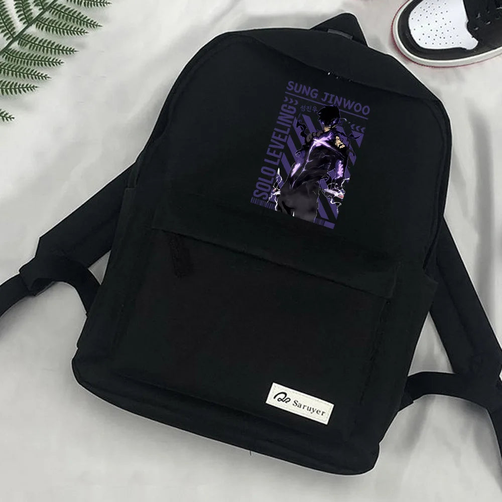 Mochila Solo Leveling Estátua de Deus