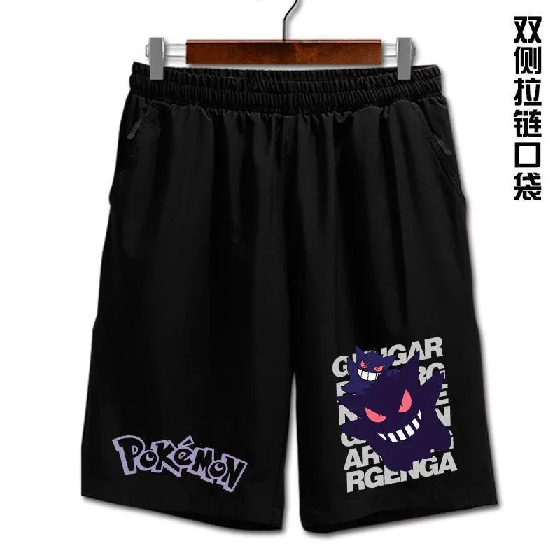 Bermuda Infantil Pokémon Gengar Black