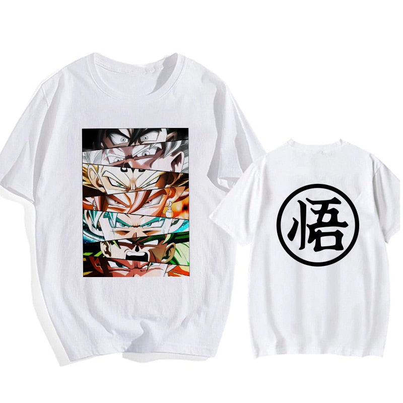 CAMISETAS - DRAGON BALL MANGA CURTA