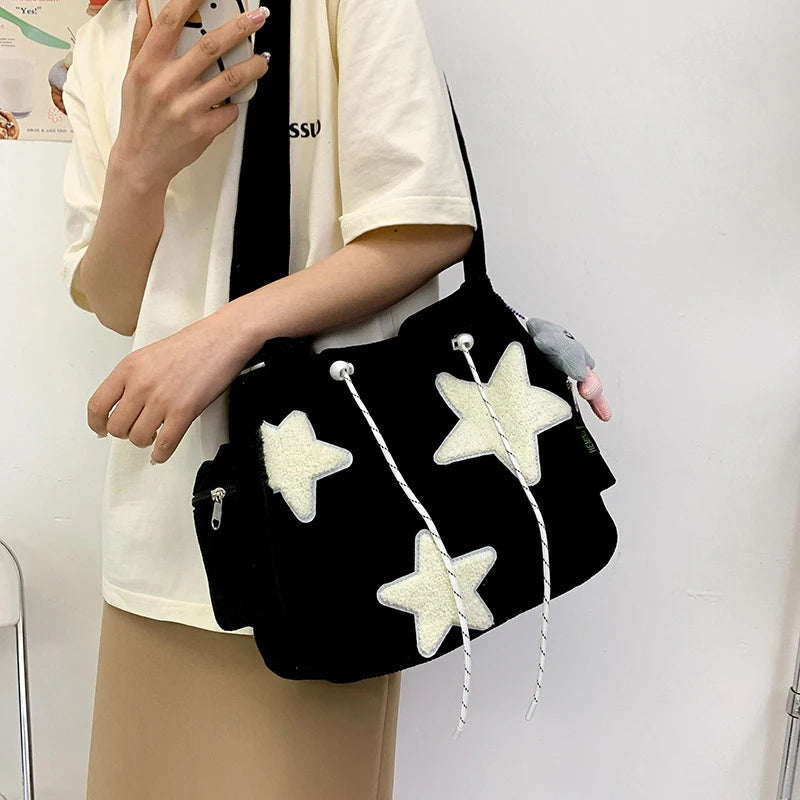 BOLSA COM ALÇA CASUAL - ESTRELAS