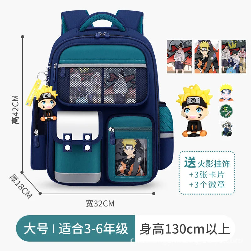 Mochila Hokage Force, Naruto + Chaveiro (Brinde)