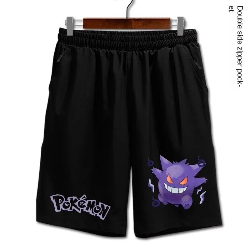 Bermuda Infantil Pokémon Gengar Black