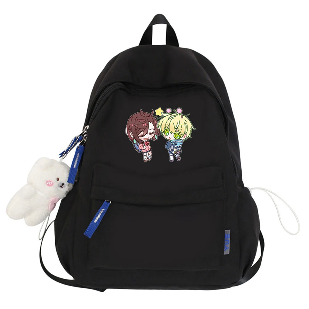 Mochila DanDaDan Anime Style + Chaveiro (Brinde)