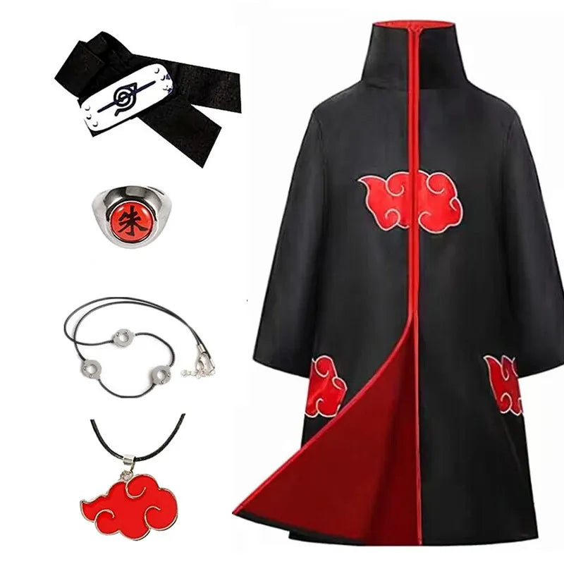 FANTSIA COSPLAY ADULTO MANTO AKATSUKI