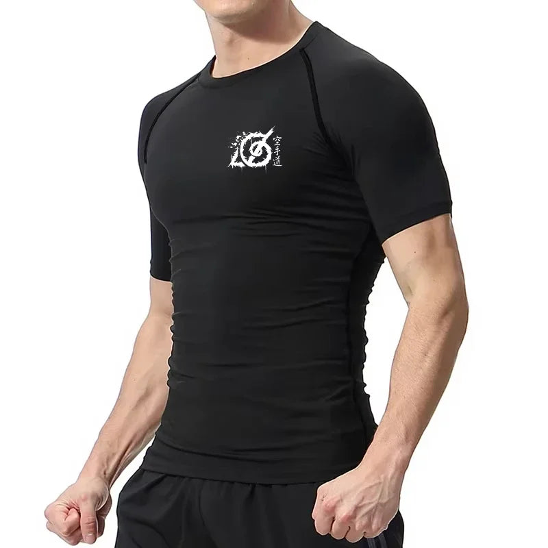 Camiseta DryFit Emblema Uzumaki, Naruto