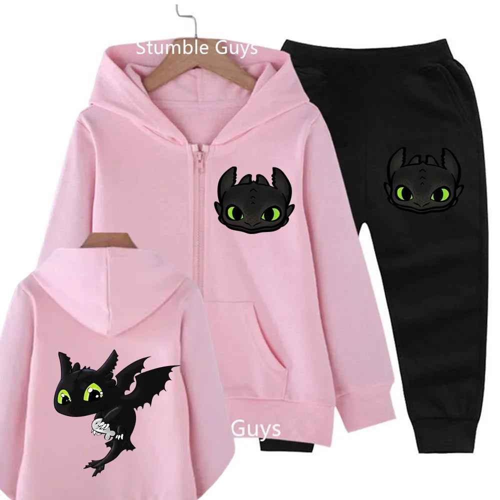 Conjunto Moletom Infantil Banguela –  Capuz + Calça