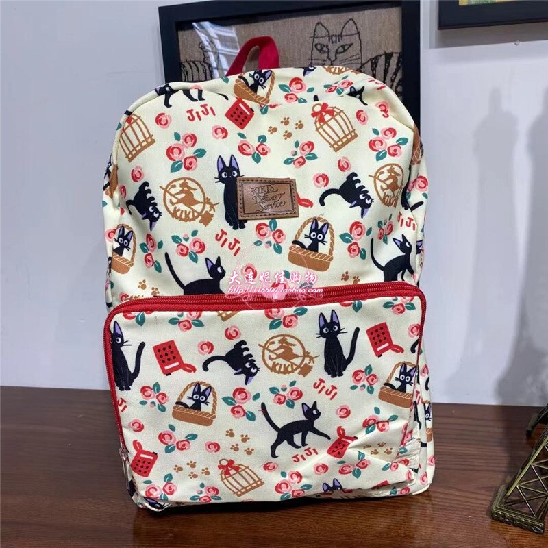 MOCHILA - GATINHO JIJI STUDIOS GHIBLI