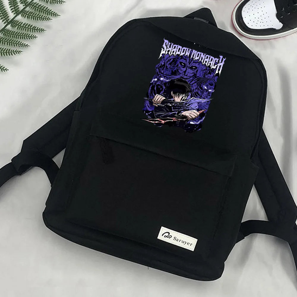 Mochila Solo Leveling Estátua de Deus