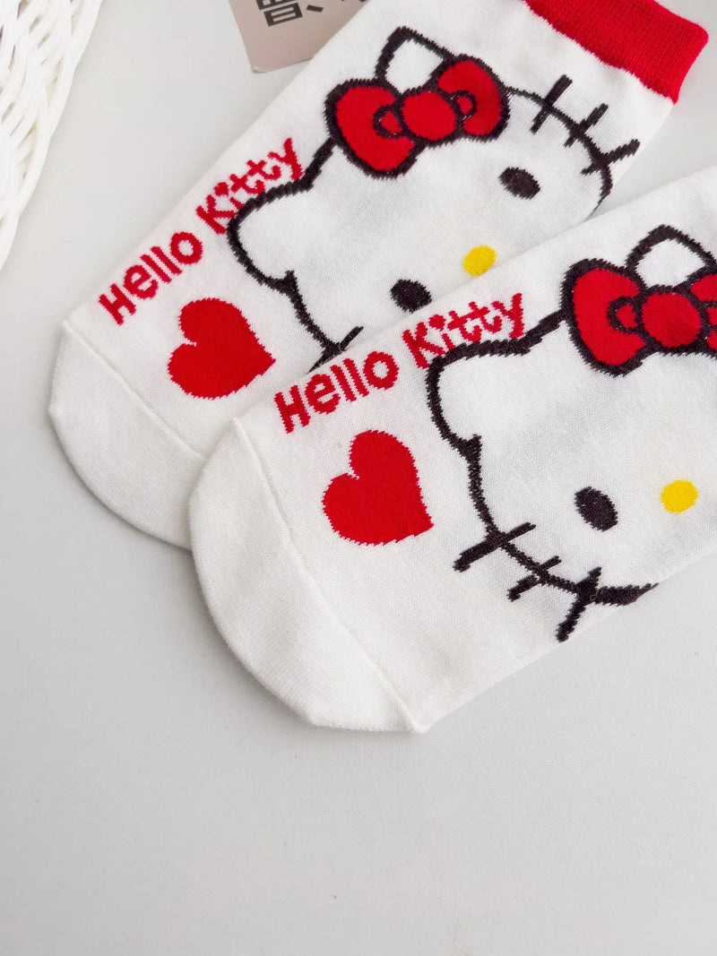 Meias Natalinas Hello Kitty