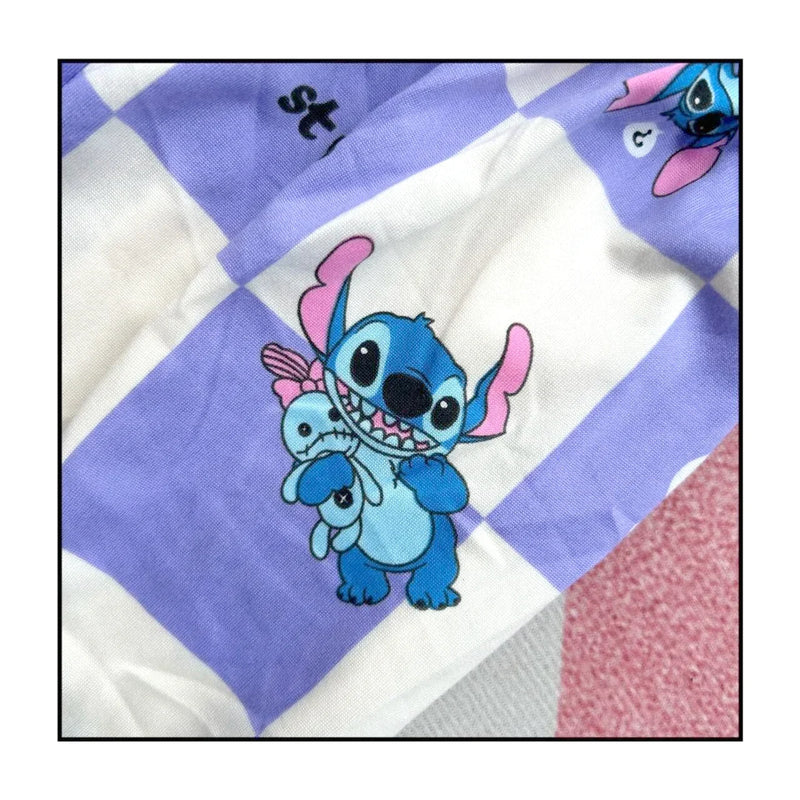 Pijama Infantil Stitch & Angel, Conjunto Kawaii