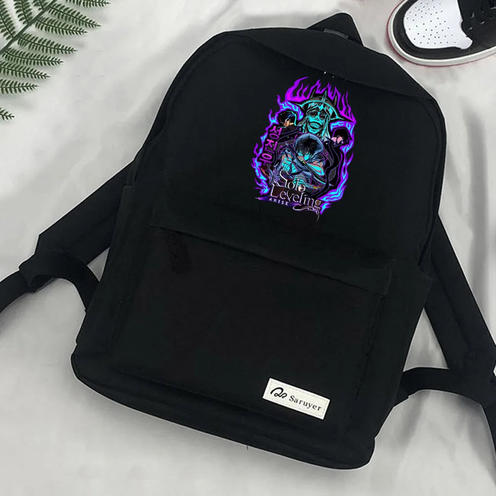 Mochila Solo Leveling Estátua de Deus