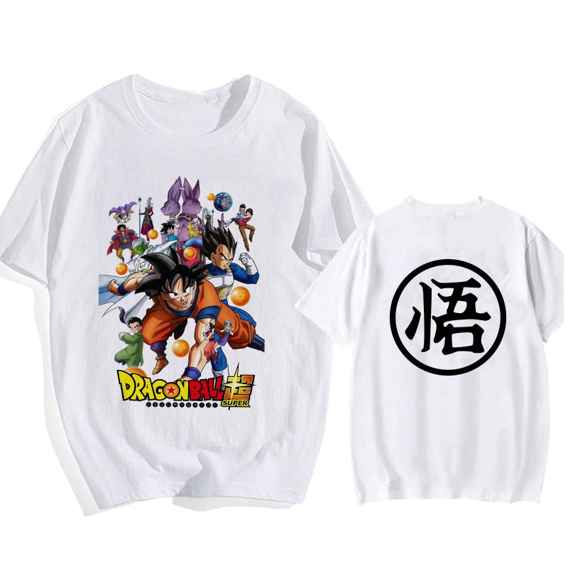 CAMISETAS - DRAGON BALL MANGA CURTA