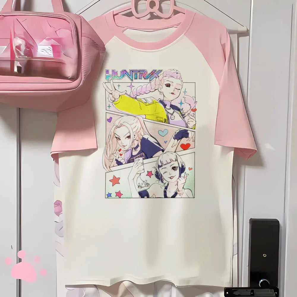 Camiseta Kpop Huntrax Demons Hunter