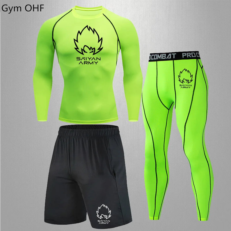 Conjunto Compressão DryFit Dragon Ball