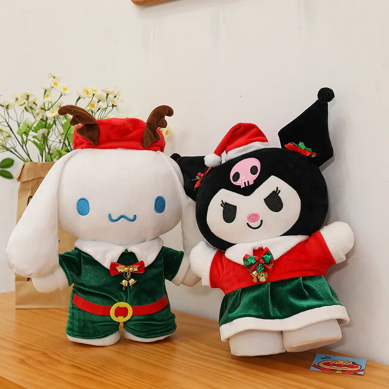 Pelúcia Natalina 35cm Sanrio Cat