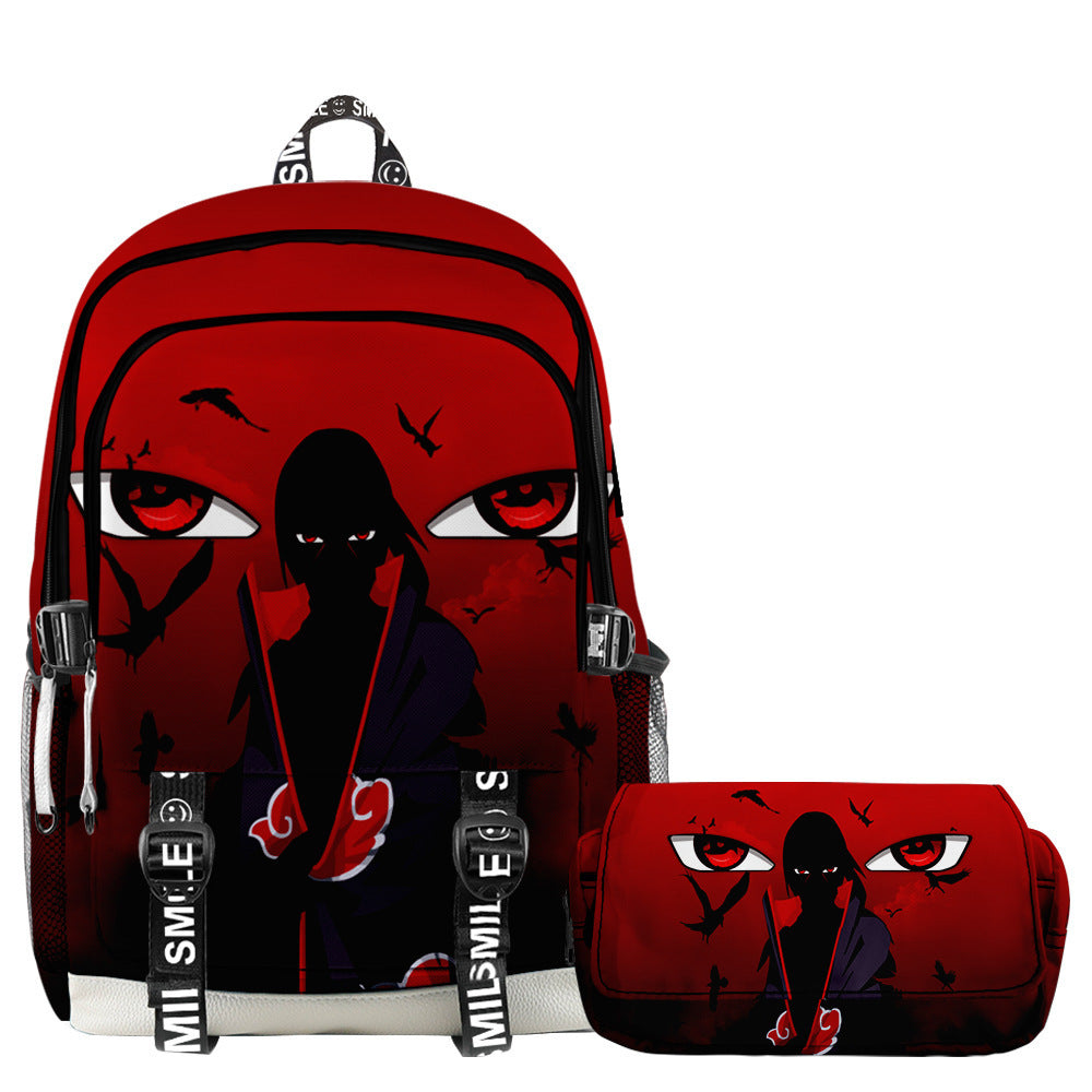 Mochila Naruto + Estojo (Brinde)