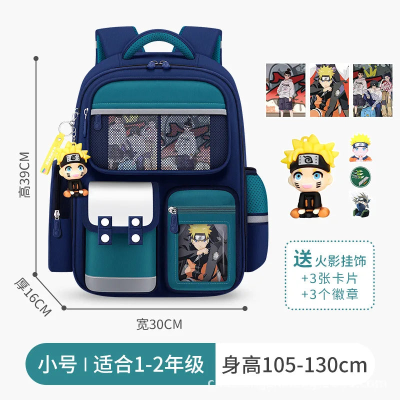 Mochila Hokage Force, Naruto + Chaveiro (Brinde)