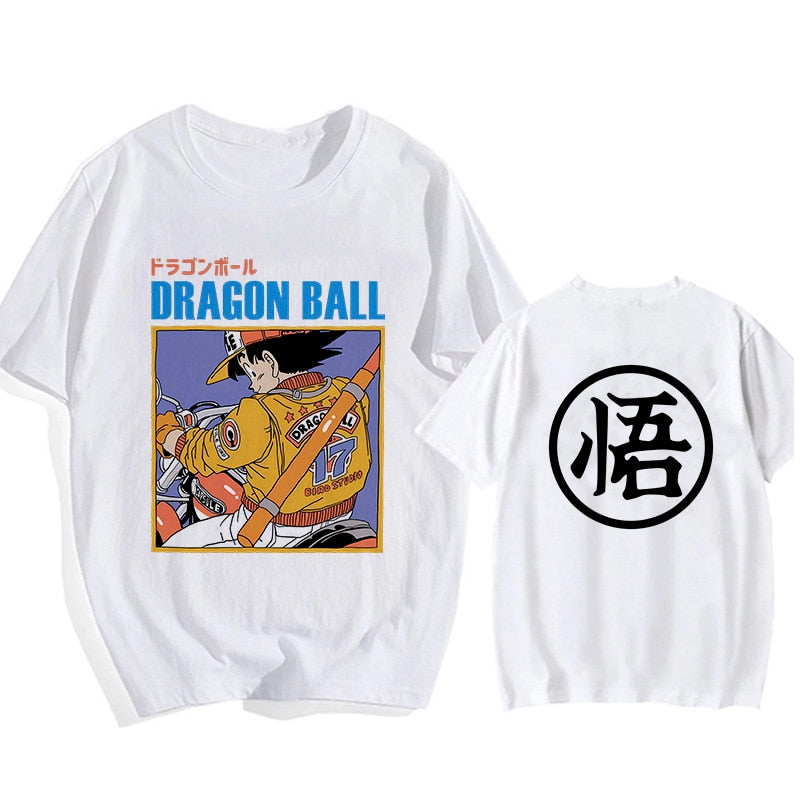 CAMISETAS - DRAGON BALL MANGA CURTA