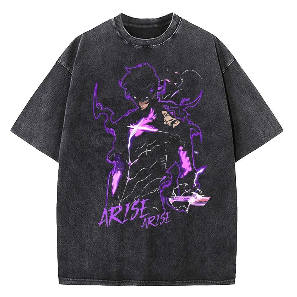 Camiseta Dark Fade, Solo Leveling