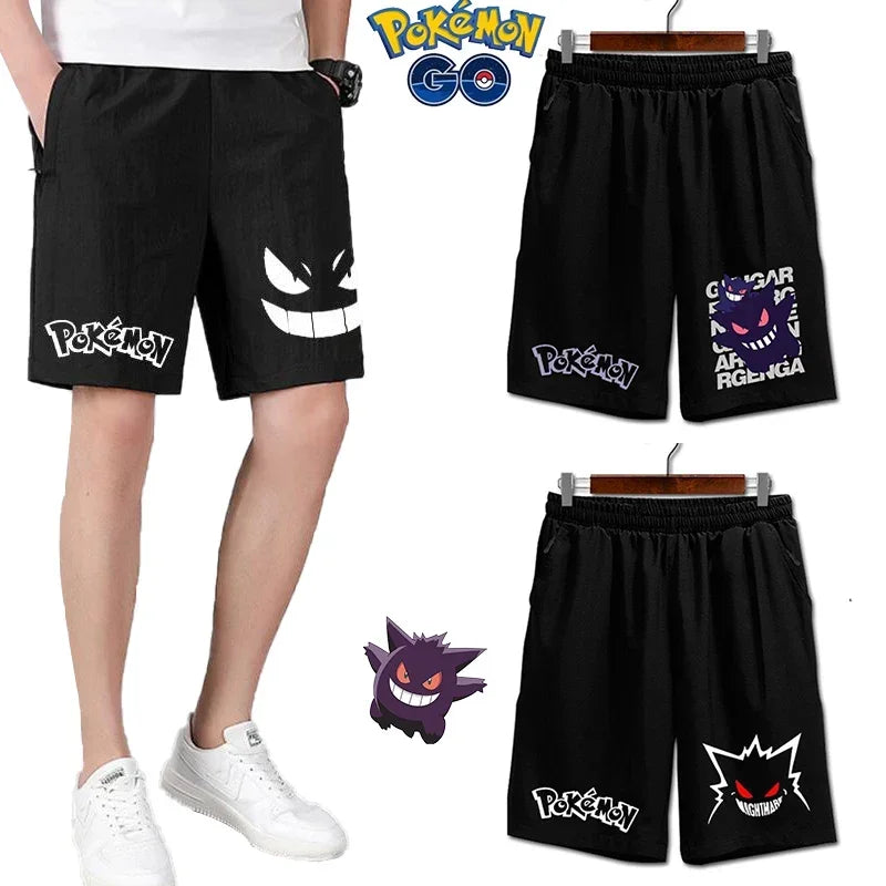 Bermuda Infantil Pokémon Gengar Black