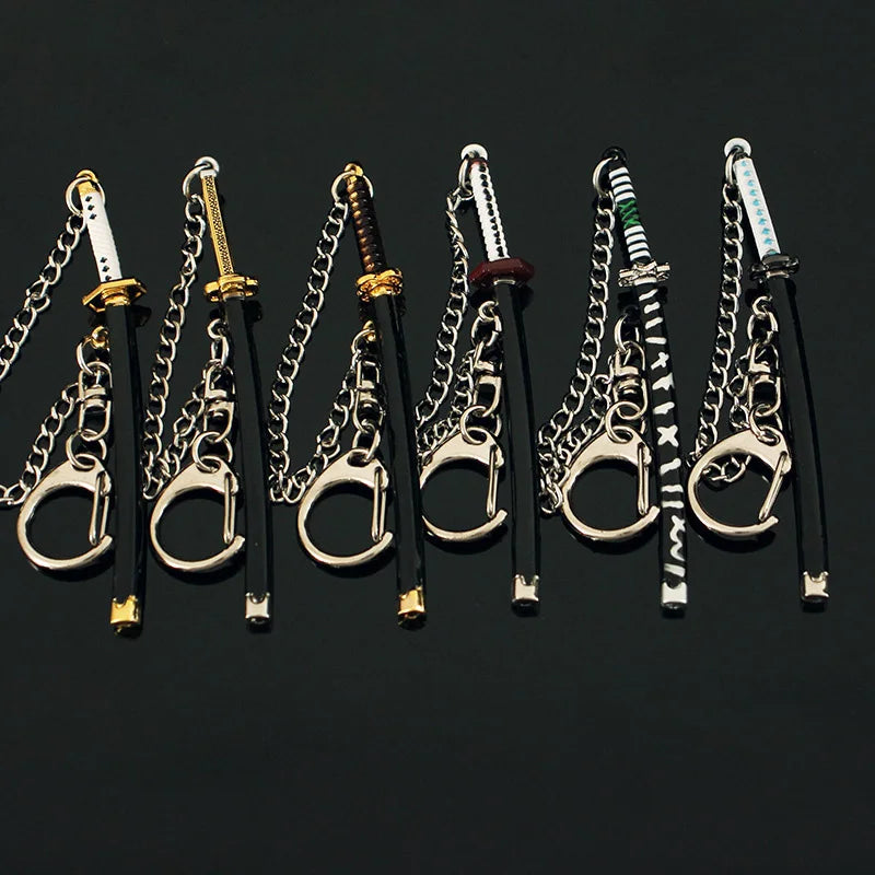 Chaveiro Espada Nichirin 9cm, Demon Slayer