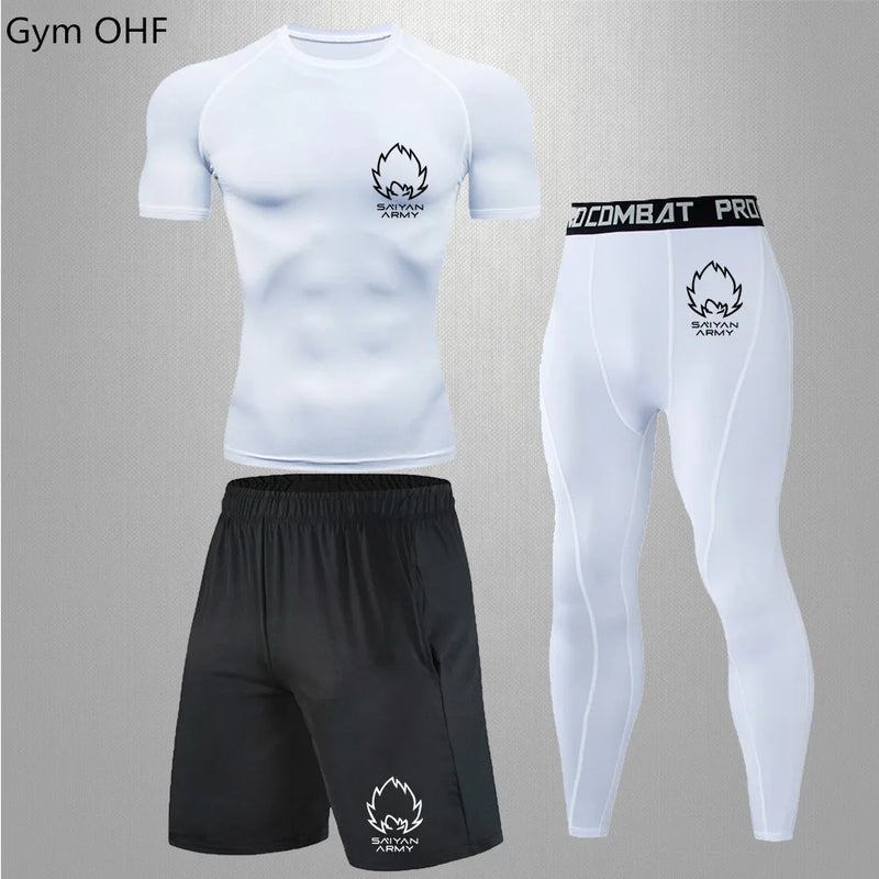 Conjunto Compressão DryFit Dragon Ball