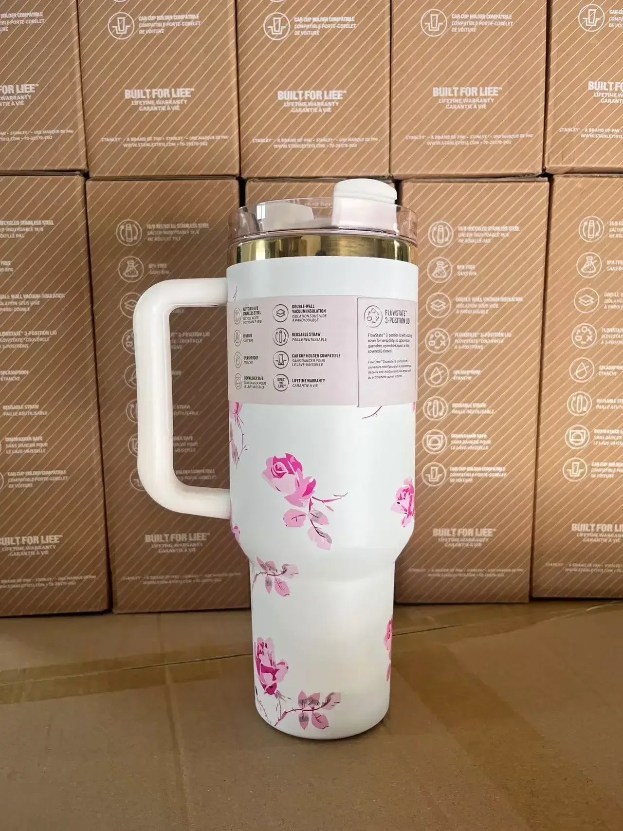 Copo Tumblr Quencher Floral | 1.2L