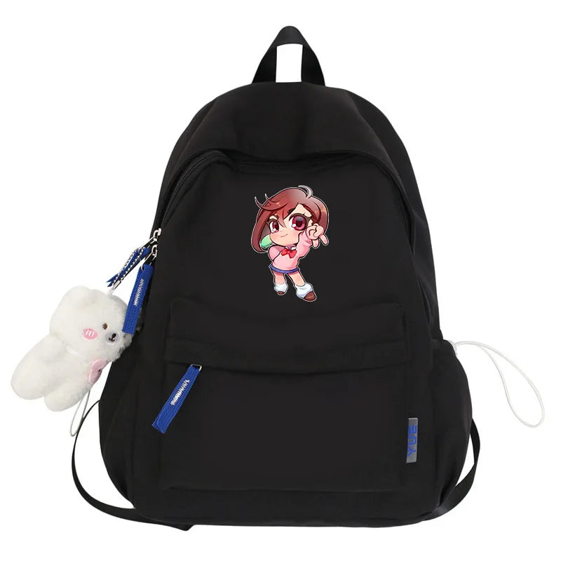 Mochila DanDaDan Anime Style + Chaveiro (Brinde)