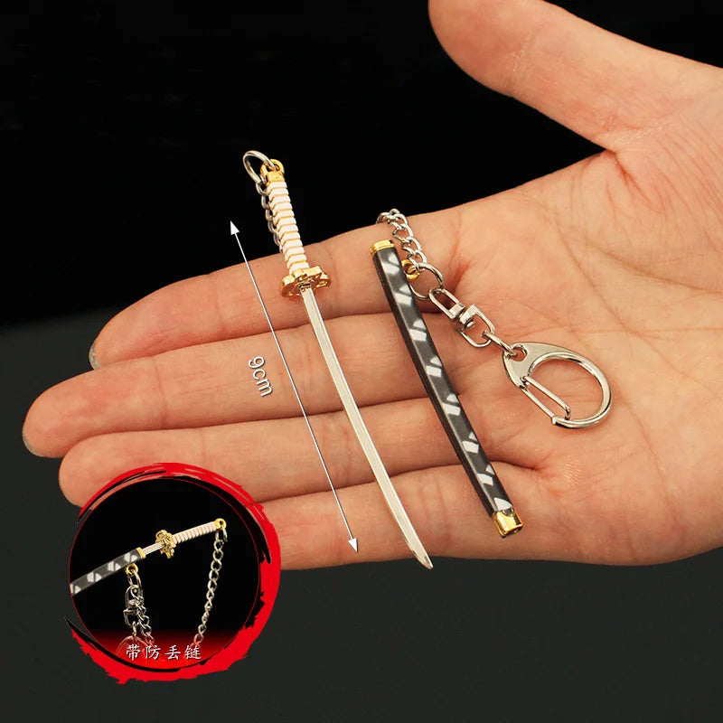 Chaveiro Espada Nichirin 9cm, Demon Slayer