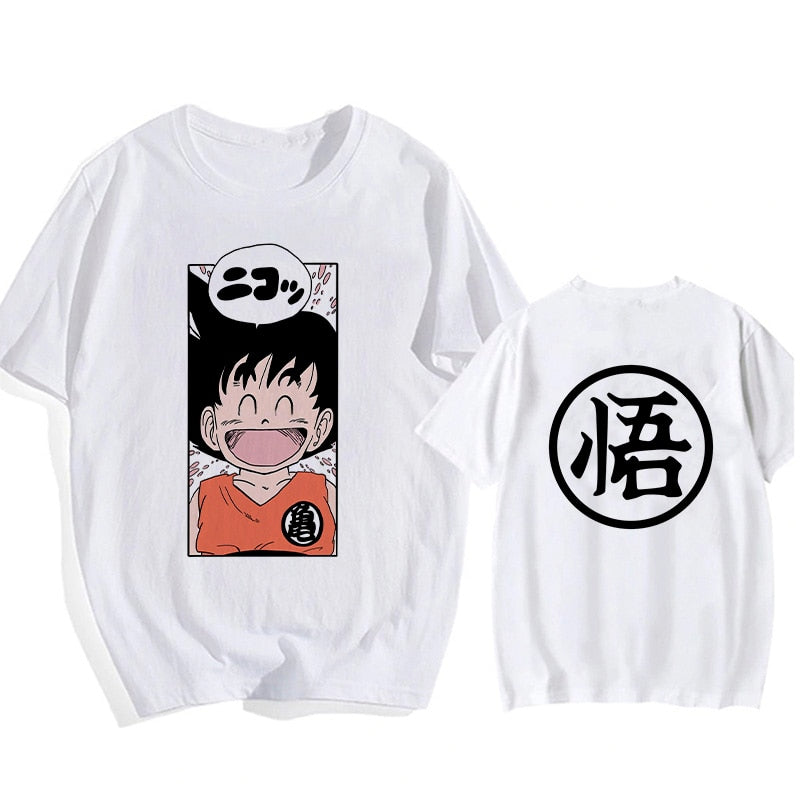 CAMISETAS - DRAGON BALL MANGA CURTA