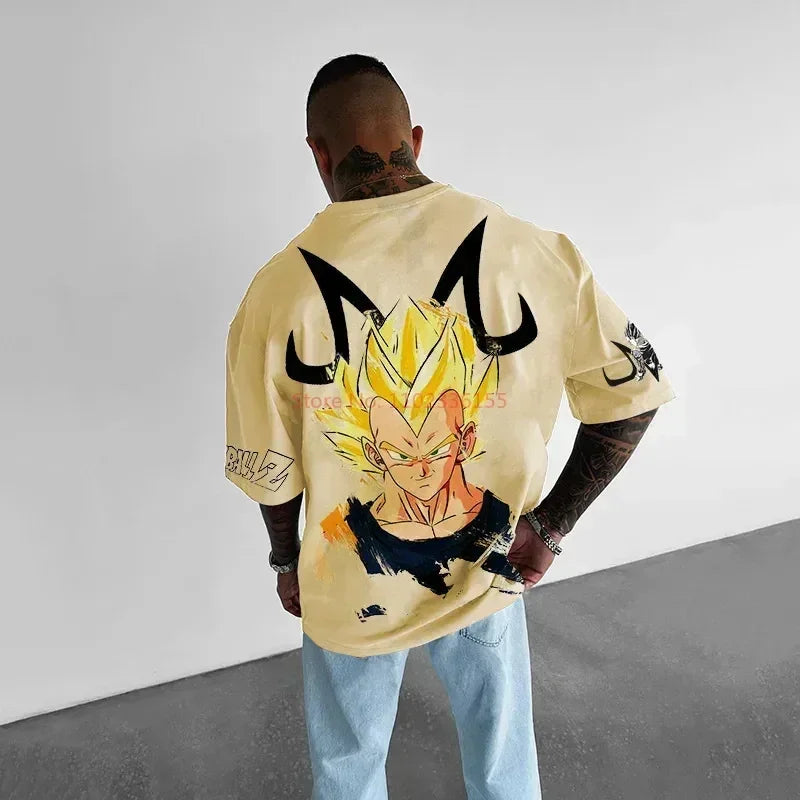 Camisa Oversized Vegeta