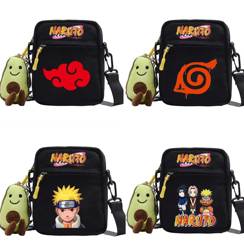 Mochila Bolsinha Transversal Naruto