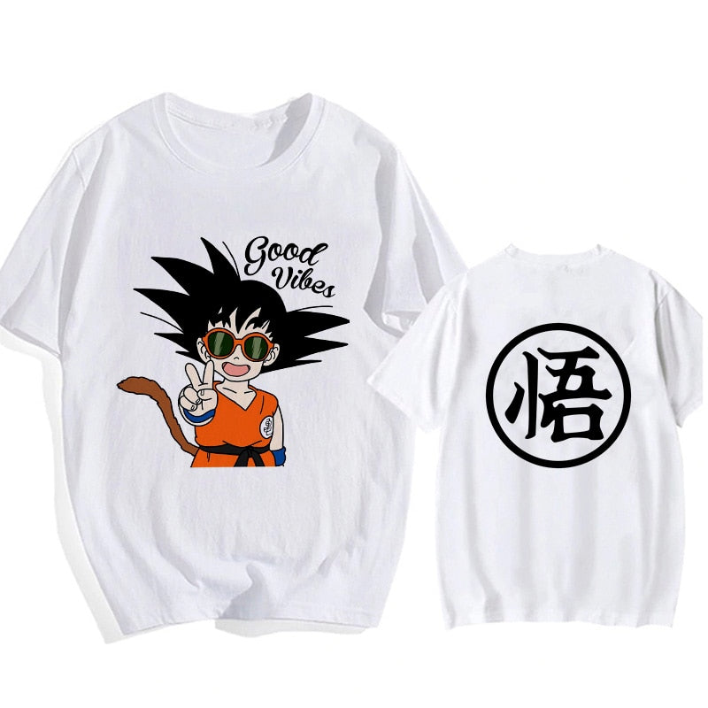 CAMISETAS - DRAGON BALL MANGA CURTA