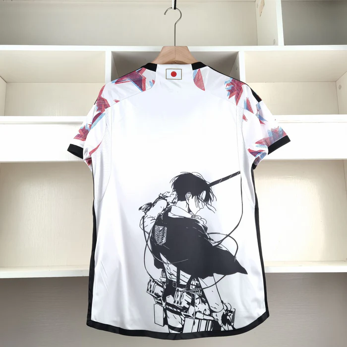 Camisa Japão 2024/2025 "Levi" | Edição Limitada Attack On Titan